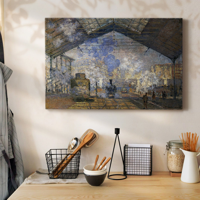 Monet - Toile tendue avec châssis, H 32 po x l 48 po