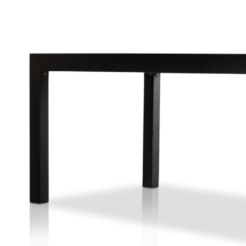 Isador Solid Wood Dining Table, Auburn Poplar, 30" H x 96" L x 42" W