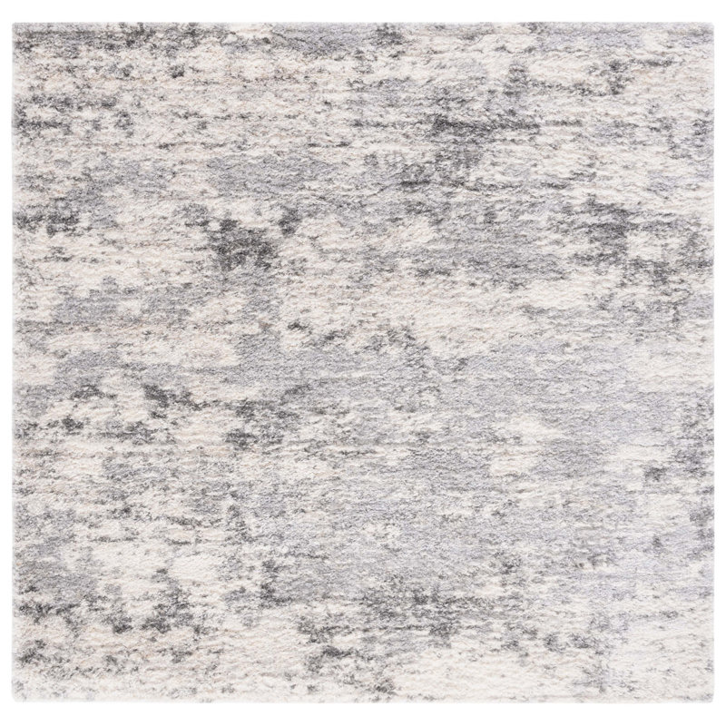 Tapis ivoire / gris Hast, Carré 6 pi 7 po