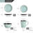 Pluvo 16 Piece Stoneware Dinnerware Set - Service for 4-67959292