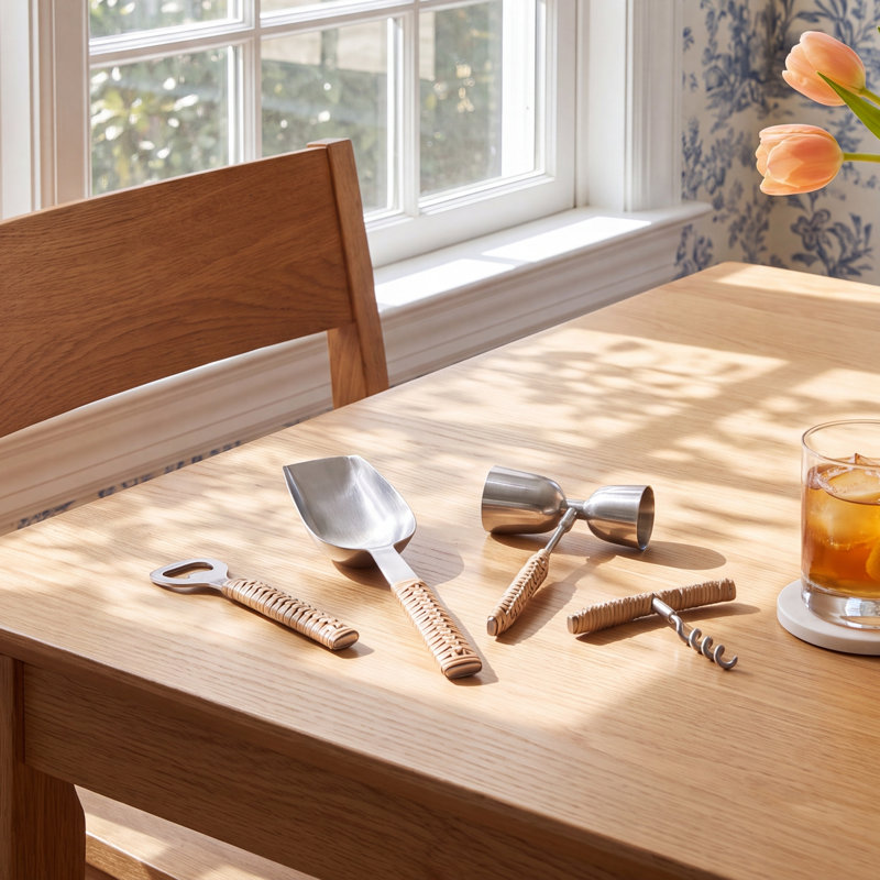 Alvita Stainless Steel Bar Tool Set