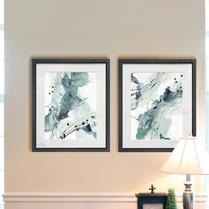 Deep Splash I-ensemble de 2 reproductions d’art encadrées sur papier