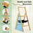 Summerlin WFX Utility™ 3 Step Ladder Foldable Bamboo Step Stool 330lbs Capacity With Tool Storage Bag