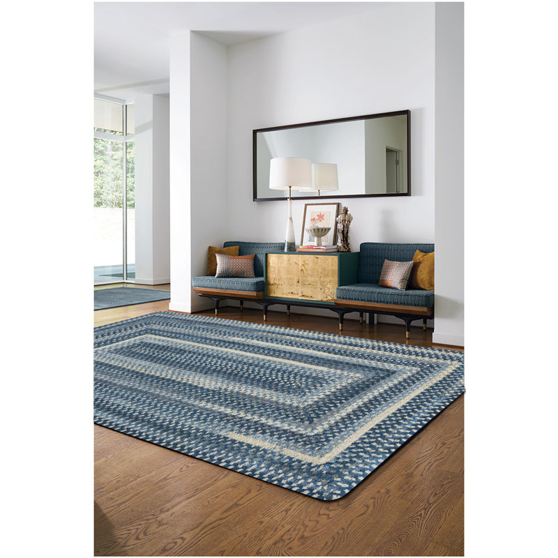 Bloomfield Indoor Rug, Concentric Rectangle 4' x 6'