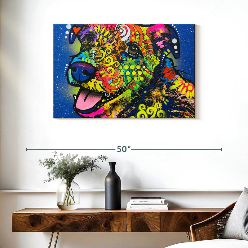 Brampt I Wuv You, 24" H x 36" W