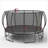 16FT trampoline Pumpkin- Black Red-Upgrade