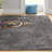 Loni Solid Machine Washable Runner Shag Rug for Living Room Bedroom Dining Room Nursery Entryway Hallway-217865584
