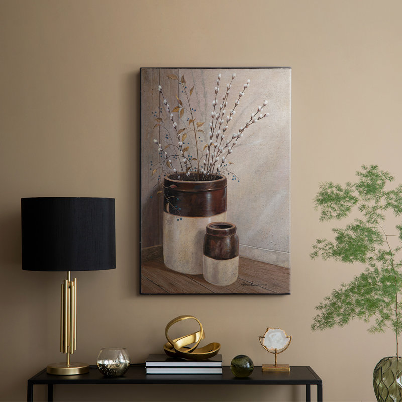 Chattes et printemps - Cavas enveloppés de galerie, H 36 po x l 24 po