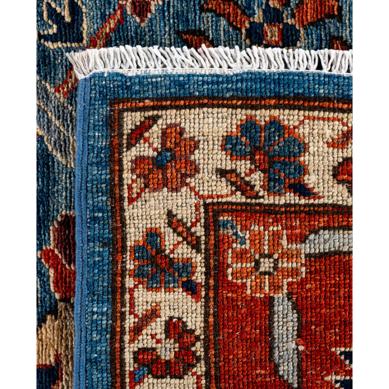 Serapi One-of-a-Kind 8' 0" X 9' 9" Hand Knotted Area Rug