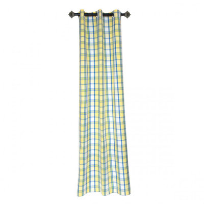 Kurran Cotton Semi Sheer Curtain Single Panel