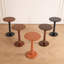 Table de bout ronde en bois massif, table d'appoint, table de chevet-804164623-804164616