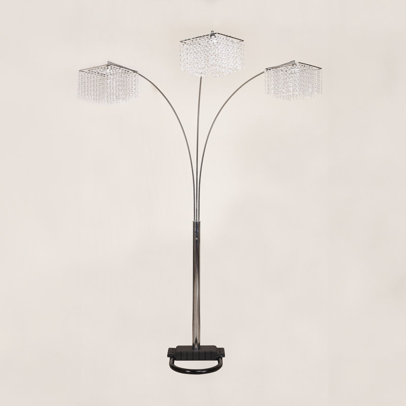 1pc Modern Design Classic Luxury Sleek Multi-head Floor Arc Lamp