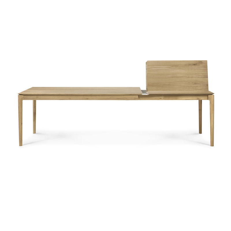 Bok Solid Wood Dining Table, 30"H x 71"L x 39.5"W, Varnished Oak