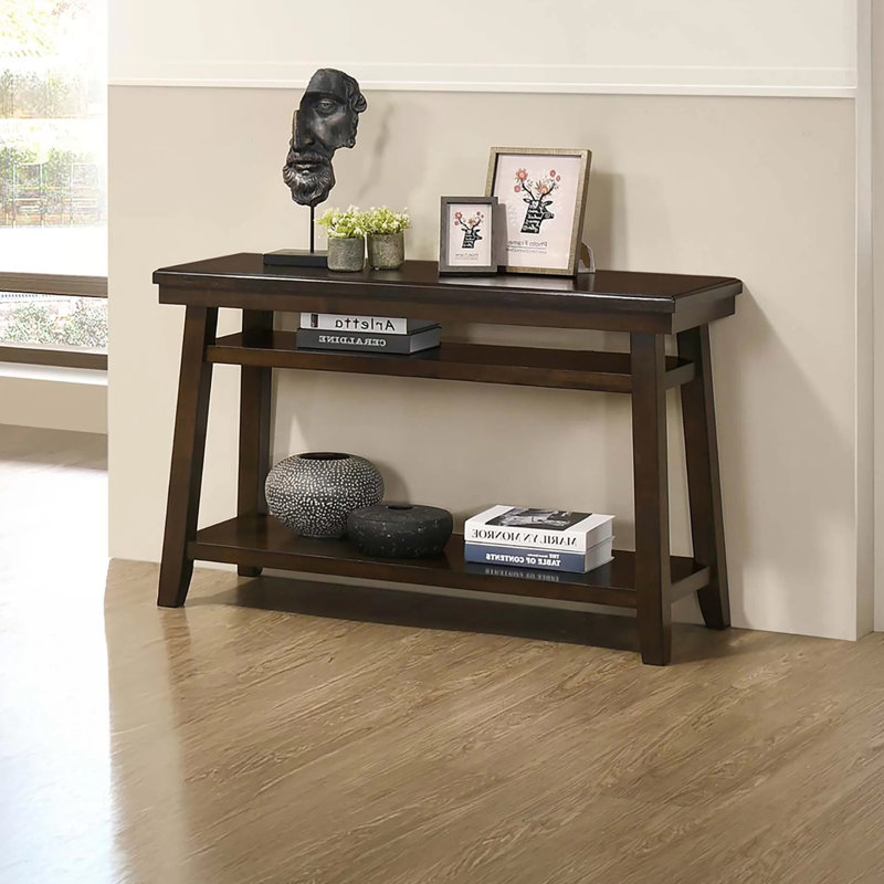 47.4" W CONSOLE TABLE, WALNUT