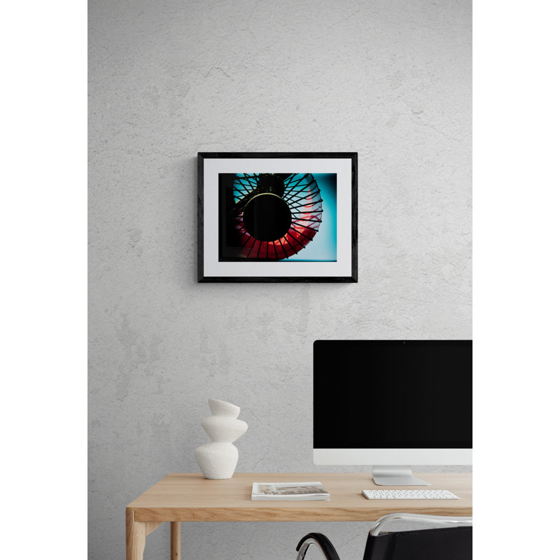 Red Lantern Print by Alan Scherer