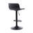 Alabama Swivel Adjustable Height Counter Stool with Metal Frame-811059248