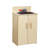 4-Piece Deluxe Wooden Preschool Play Kitchen Set: Sink, Stove, Refrigerator, and Hutch-38768759-126634359