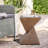 Weott Concrete Top End Table