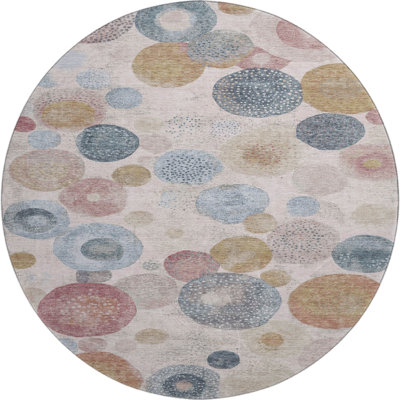 Premium Machine Washable Jakiyra AMF1896 Geometric Rug