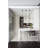 Modern Contemporary Minimalist 25" Counter Height Transparent Plastic Polycarbonate Crystal With Oval Back and Footrest For Kitchen Islands, Dining, Wedding Chairs or Hotel Use , Clear-2045327267-2045327270-2046176635