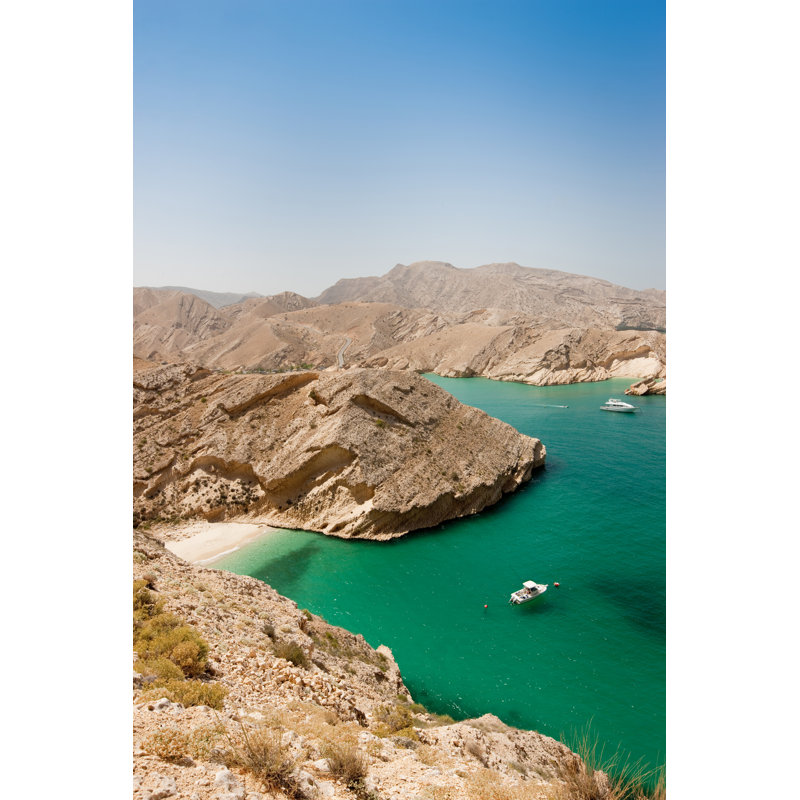 Turquoise Lagoon by Mlenny - Wrapped Canvas Print, 91cm H x 61cm W