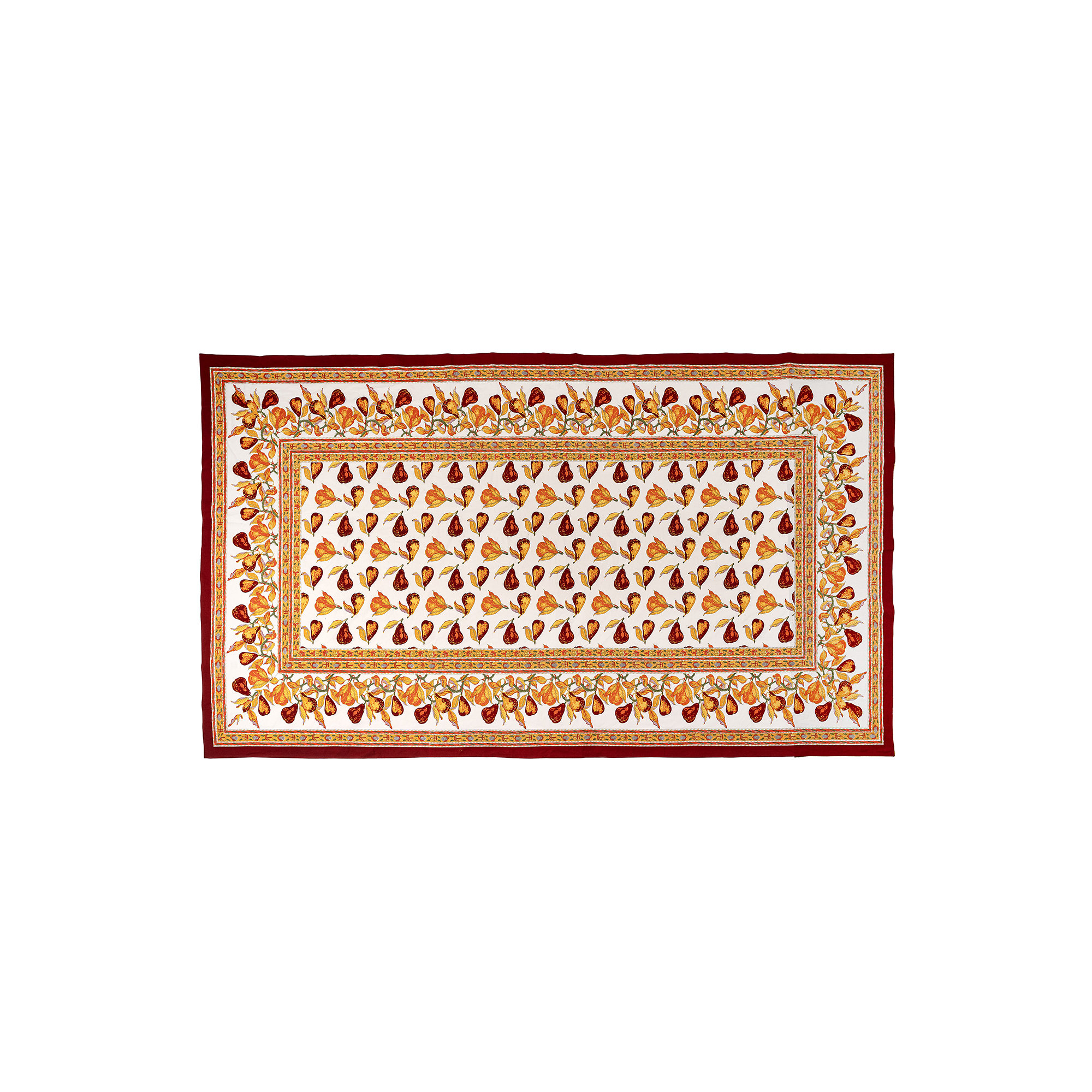 Carla Floral Tablecloth, 106" x 71"