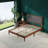 Zinus Raymond 38" Solid Wood Platform Bed Frame with Adjustable Upholstered Headboard-75287620