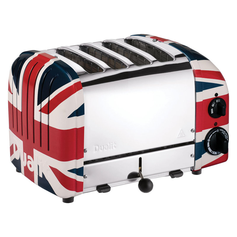 4 Slice Classic Toaster Union Jack