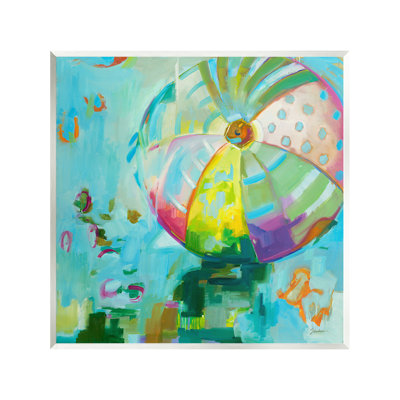 Art moderne sur plaque de plage moderne par Liz Jardine