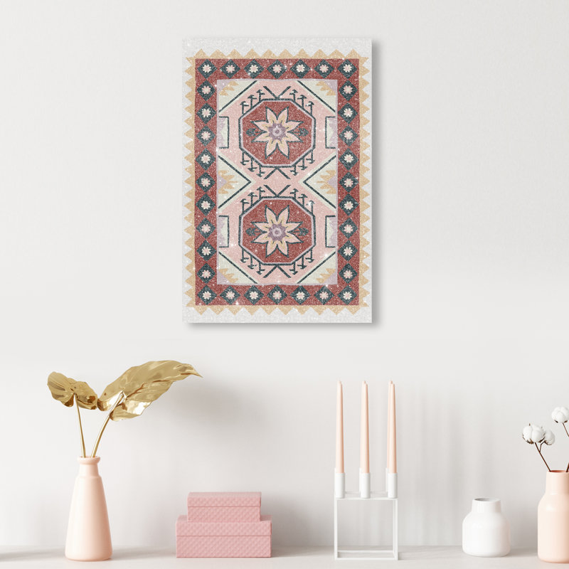 Daylight Damask Print by Oliver Gal, 54"H x 36"W, Gallery Wrapped