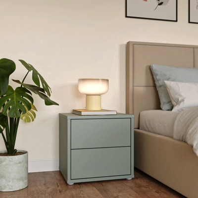 49.8cm W Manufactured Wood Bedside Table