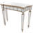 Fanning 40'' Glass Top Console Table-19307261