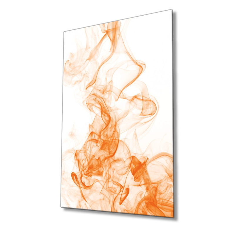 Élégante peinture décorative en verre trempé 18,1 po x 28,3 po | 100% verre trempé, épaisseur: 0,16 pouce | Superbe œuvre d'art pour la décoration intérieure, le salon et les espaces de bureau, durable et facile à nettoyer