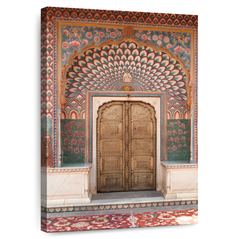 Porte Jaipur Lotus, H 36 po x l 24 po