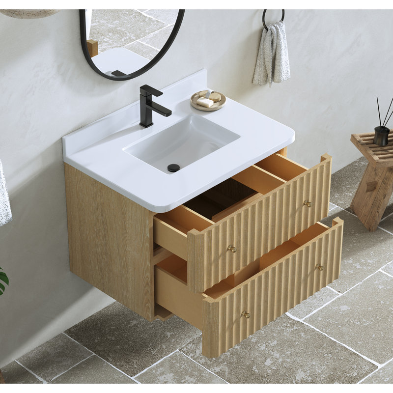 Ensemble de meuble-lavabo mural 30 po Maxbano, 30"