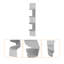 Tablette flottante pleine paroi-827628076