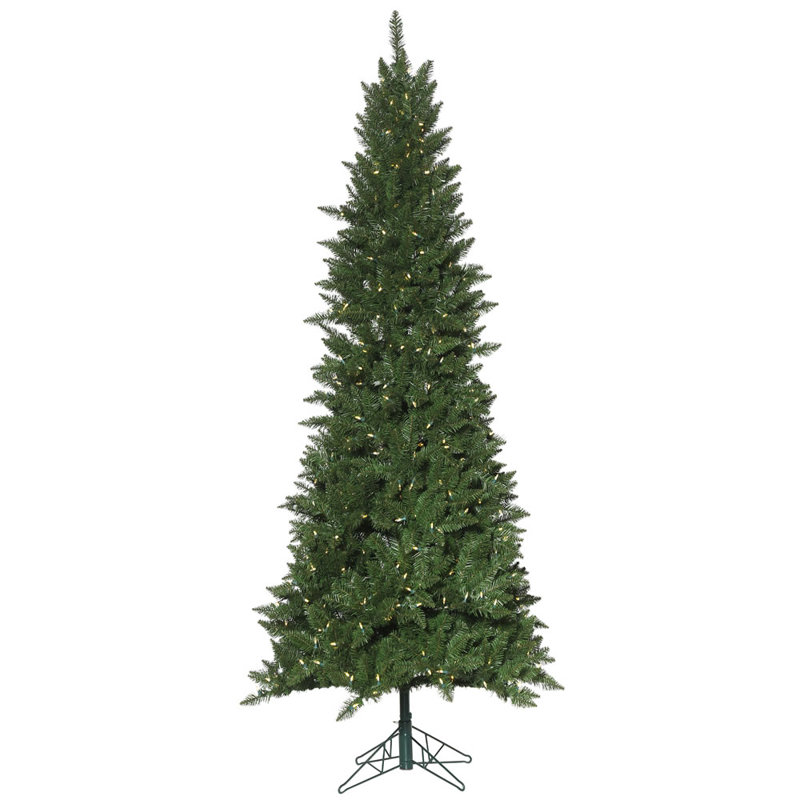 7.5' H Lighted Artificial Pine Christmas Tree