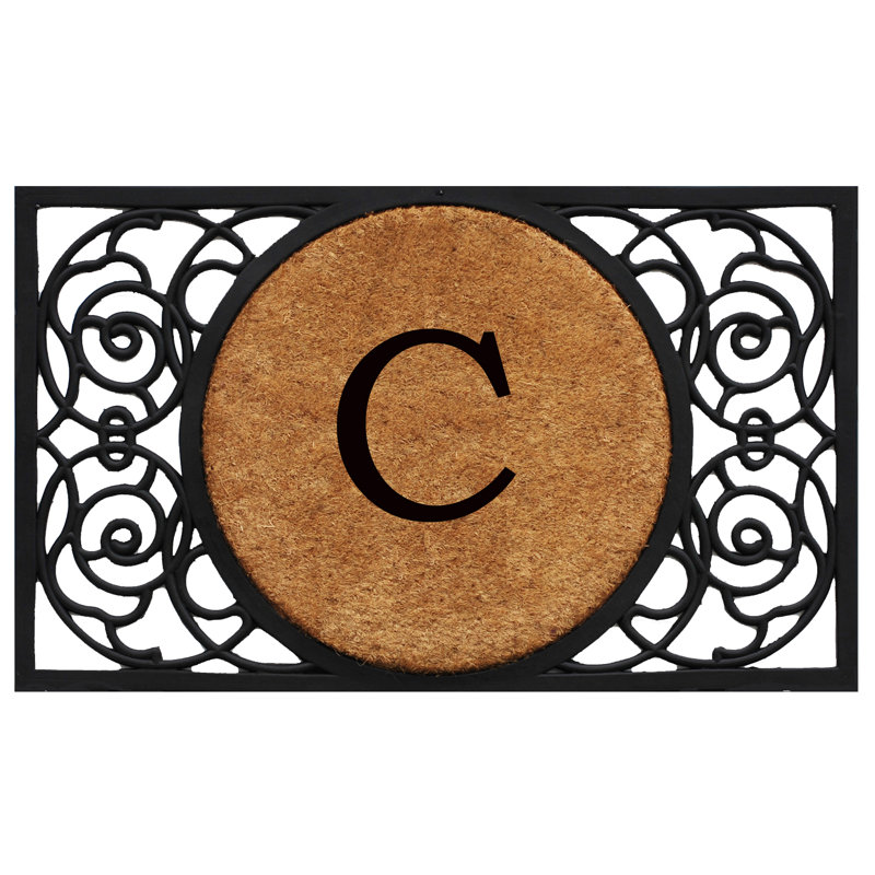 Cermenho Non-Slip Outdoor Doormat, C, Rectangle 18" x 30"