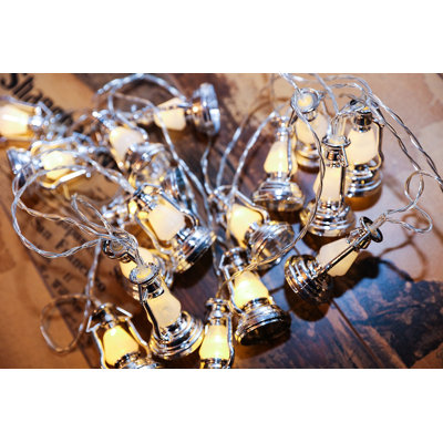 Rudin Outdoor 20 - Bulb 12'' Battery Powered LED Novelty String Light