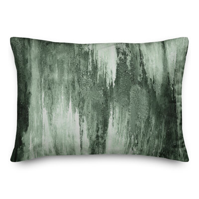  Housse et insert de coussin rectangulaire peint à l'extérieur