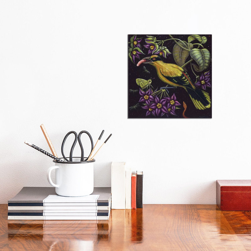 Birdfinger 1 Piece Wrapped Canvas Wall Art