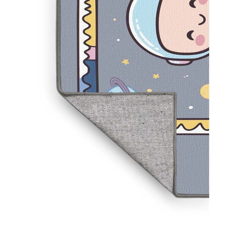 Tapis pour enfants Zoomie, Rectangulaire 7 pi x 10 pi