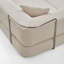 Canapé au sol, canapé compressé, canapé convertible au sol avec coussin convertible, stabilité de la structure, canapé-lit confortable pour la chambre à coucher du salon-1008512667