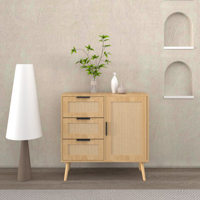 Commode en rotin
