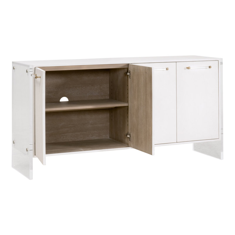 Buffet Braedawn Sonia Shagreen, Perle