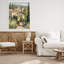 «Expressionist Village Buildings», estampe numérique, design par Petal Prints Design-603138867-603138866