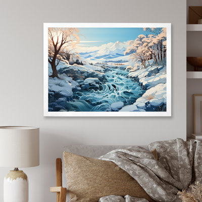 Glacier Glacial Winter Symphony III - Landscapes Wall Art Prints