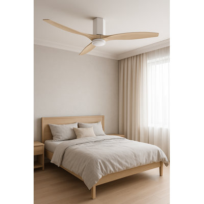 Ventilateur de plafond avec lumières DEL Brocken