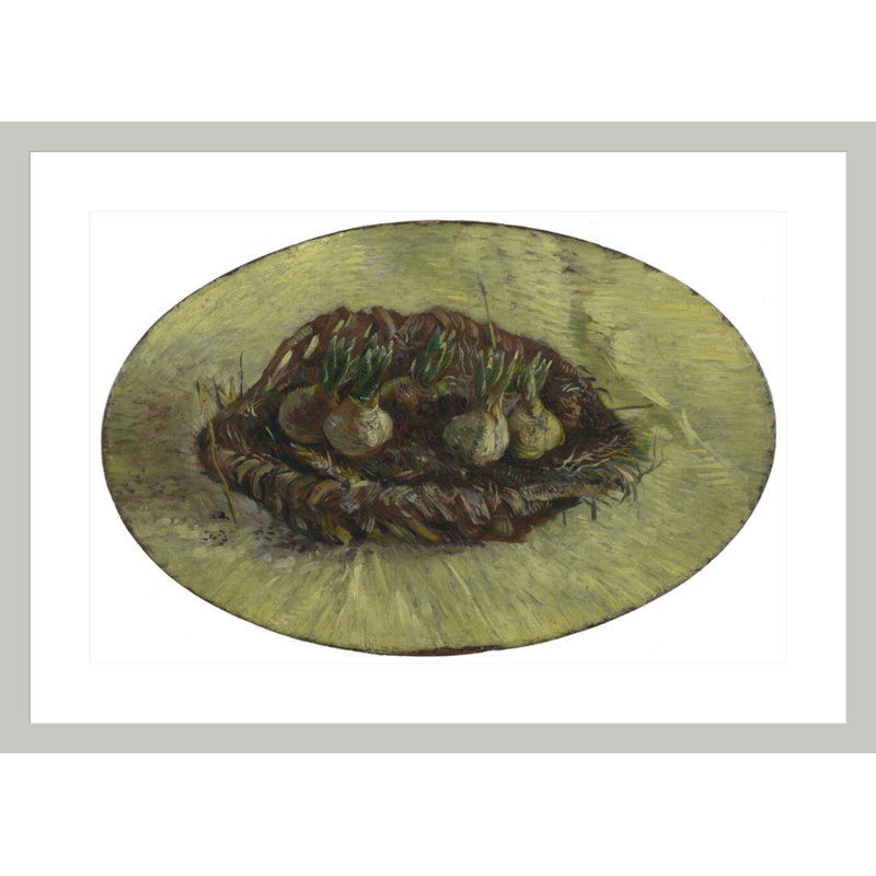 Panier d'ampoules jacinthe par Vincent van Gogh, 21,27 po H x 29,5 po L