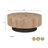 Solid Mango Wood Round Coffee Table-199060420
